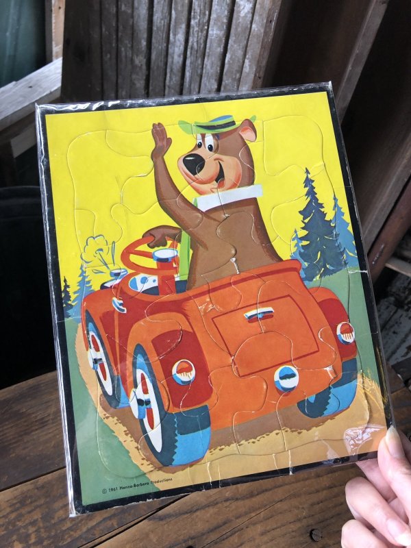 画像5: 60s Vintage Hanna Barbera Yogi Bear Puzzle (A010) 