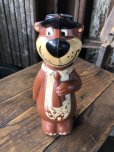 画像6: 60s Vintage Yogi Bear Plastic Bank Doll (A011) 