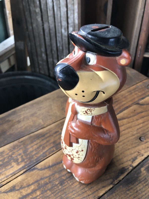 画像3: 60s Vintage Yogi Bear Plastic Bank Doll (A011) 