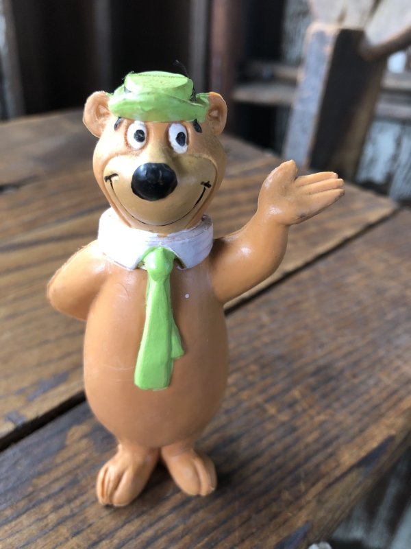 画像1: 80s Vintage Yogi Bear PVC Figure (A014) 
