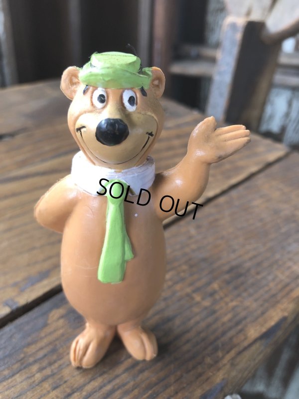 画像1: 80s Vintage Yogi Bear PVC Figure (A014) 