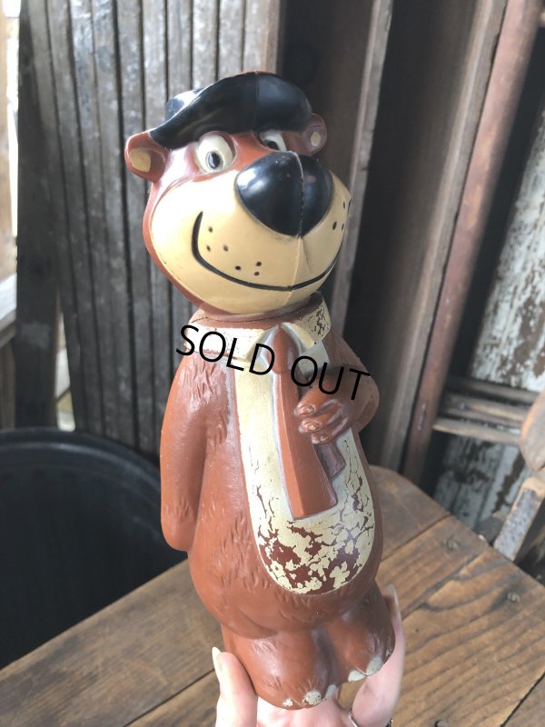 画像1: 60s Vintage Yogi Bear Plastic Bank Doll (A011) 