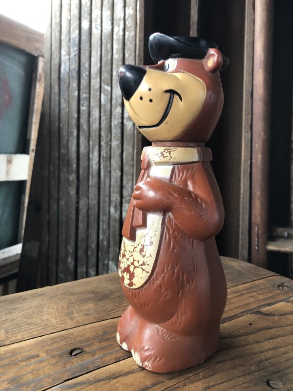 画像9: 60s Vintage Yogi Bear Plastic Bank Doll (A011) 