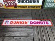 画像17: Vintage Advertising Dunkin' Donuts Store Display Drive-Thru Sign (A017)
