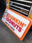 画像16: 【店舗引き取り限定】 Vintage Advertising Dunkin' Donuts Store Display Drive-Thru Sign (A018)