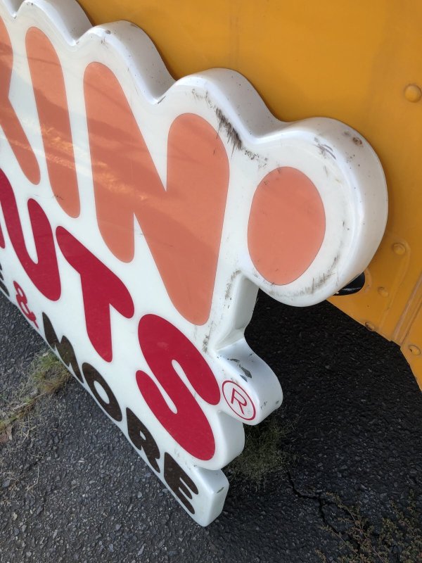 画像5: 【店舗引き取り限定】 Original Vintage Dunkin' Donuts Advertising Store Display COFFEE & MORE Sign (A019)