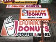 画像18: Vintage Advertising Dunkin' Donuts Store Display Drive-Thru Sign (A017)