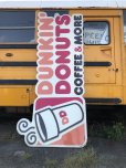 画像16: 【店舗引き取り限定】 Original Vintage Dunkin' Donuts Advertising Store Display COFFEE & MORE Sign (A019)