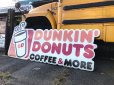 画像10: 【店舗引き取り限定】 Original Vintage Dunkin' Donuts Advertising Store Display COFFEE & MORE Sign (A019)