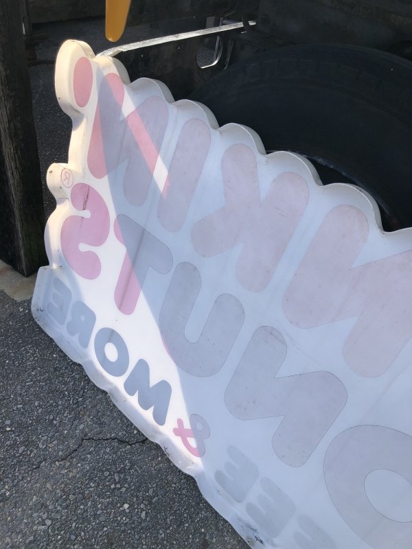 画像14: 【店舗引き取り限定】 Original Vintage Dunkin' Donuts Advertising Store Display COFFEE & MORE Sign (A019)