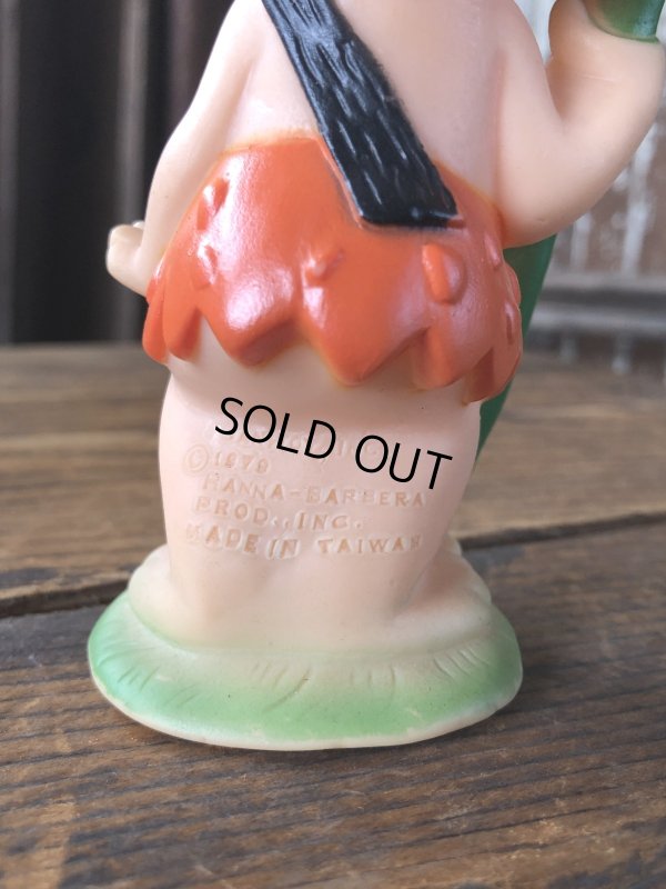 画像6: 70s Vintage SANITOY The Flintstones Bamm-Bamm Vinyl Figure (A022) 
