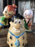 画像10: 70s Vintage SANITOY The Flintstones Pebbles Vinyl Figure (A021) 