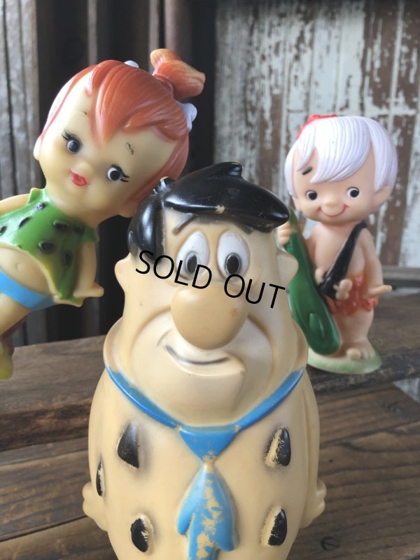 画像10: 70s Vintage SANITOY The Flintstones Pebbles Vinyl Figure (A021) 