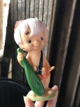 画像11: 70s Vintage SANITOY The Flintstones Bamm-Bamm Vinyl Figure (A022) 
