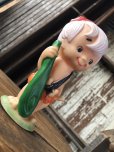 画像10: 70s Vintage SANITOY The Flintstones Bamm-Bamm Vinyl Figure (A022) 