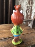 画像3: 70s Vintage SANITOY The Flintstones Pebbles Vinyl Figure (A021) 