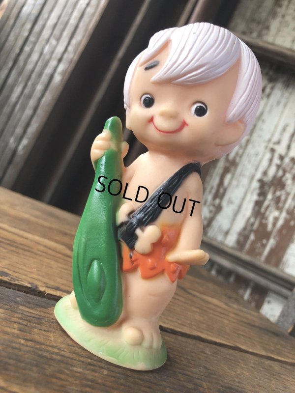 画像8: 70s Vintage SANITOY The Flintstones Bamm-Bamm Vinyl Figure (A022) 