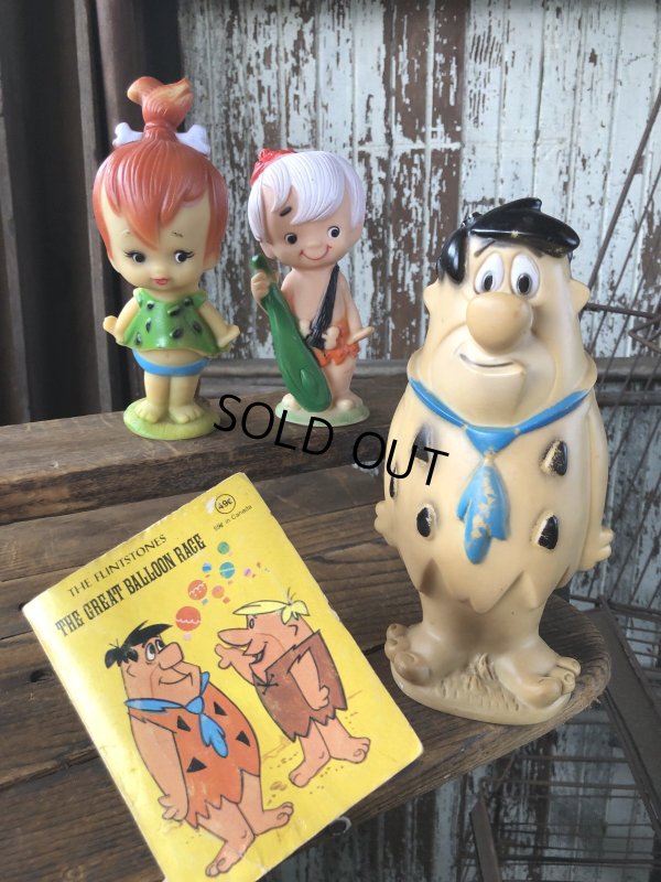 画像13: 70s Vintage SANITOY The Flintstones Bamm-Bamm Vinyl Figure (A022) 