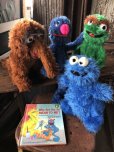 画像9: 70s Vintage Knickerbocker Sesame Street Grover Plush Doll 57cm (A024)