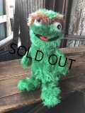 70s Vintage Knickerbocker Sesame Street Oscar Plush Doll 43cm (A023)