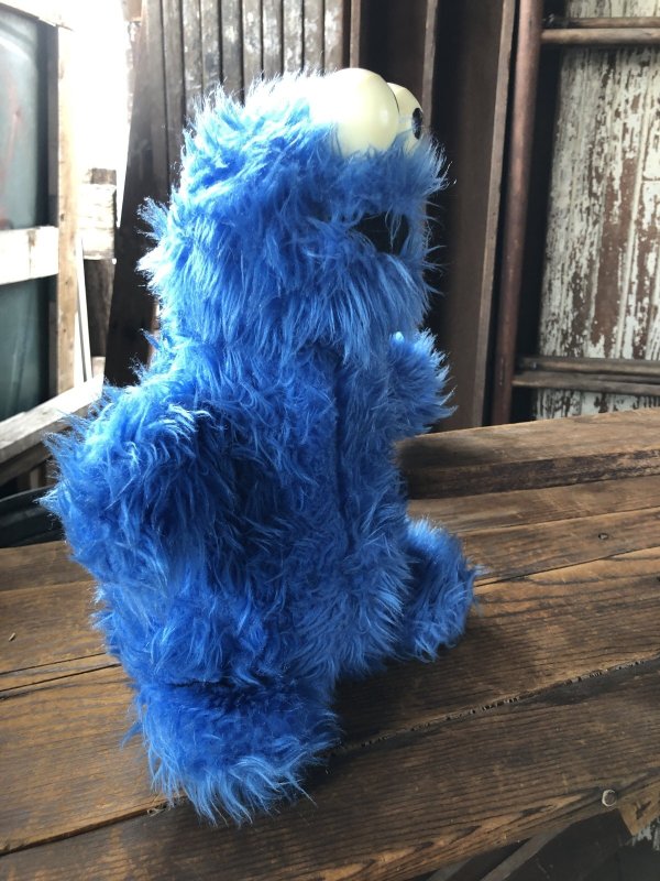 画像5: 70s Vintage Knickerbocker Sesame Street Cookie Monster Plush Doll 57cm (A025)