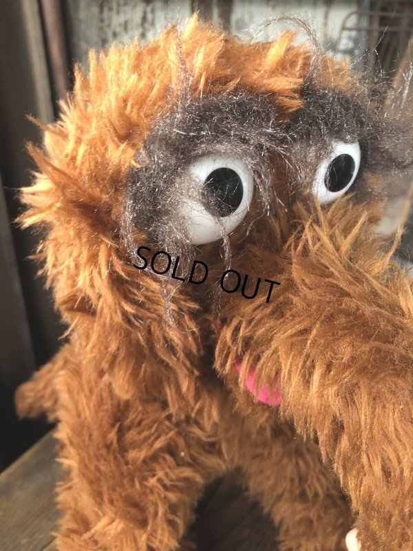 画像10: 70s Vintage Knickerbocker Sesame Street Snuffy Plush Doll 57cm (A026)