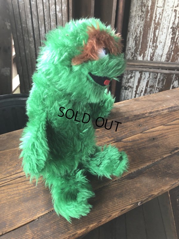 画像5: 70s Vintage Knickerbocker Sesame Street Oscar Plush Doll 43cm (A023)