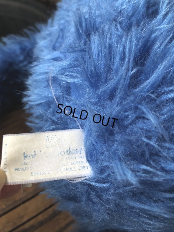 画像4: 70s Vintage Knickerbocker Sesame Street Grover Plush Doll 57cm (A024)
