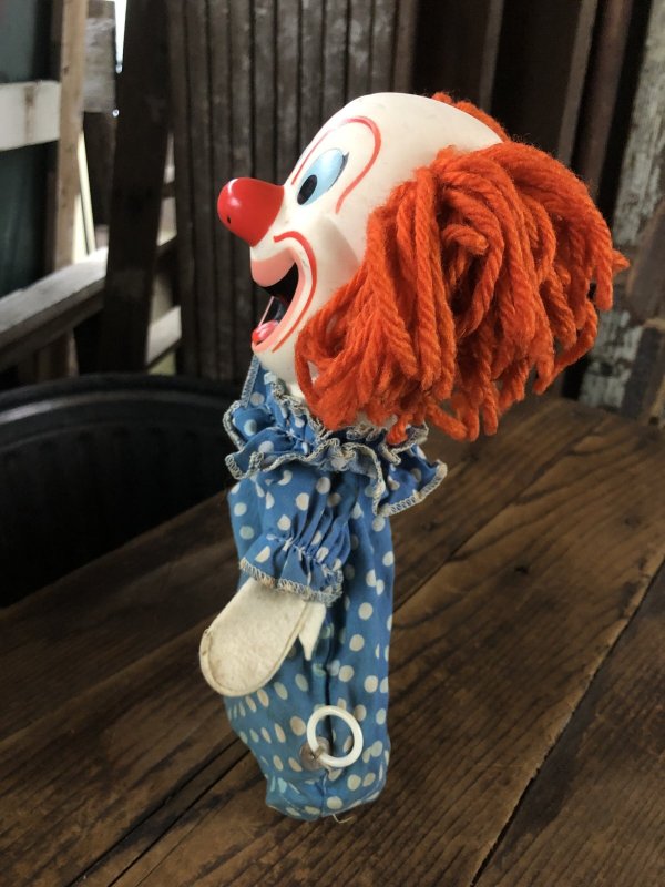 画像7: 60s Vintage Mattel Bozo the Clown Pullstring Talking Puppet Doll (A028)
