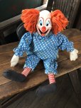 画像5: 60s Vintage Mattel Bozo the Clown Pullstring Talking Doll (A029) (5)