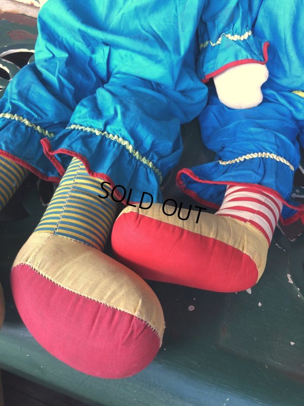 画像14: Vintage Knickerbocker Bozo the Clown Doll 75cm (A031)