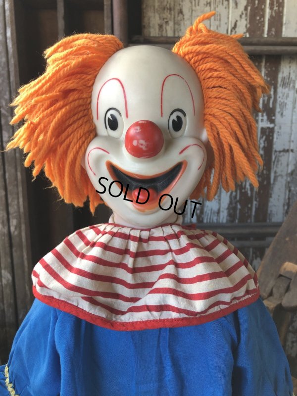 画像5: Vintage Bozo the Clown Doll 75cm (A030)