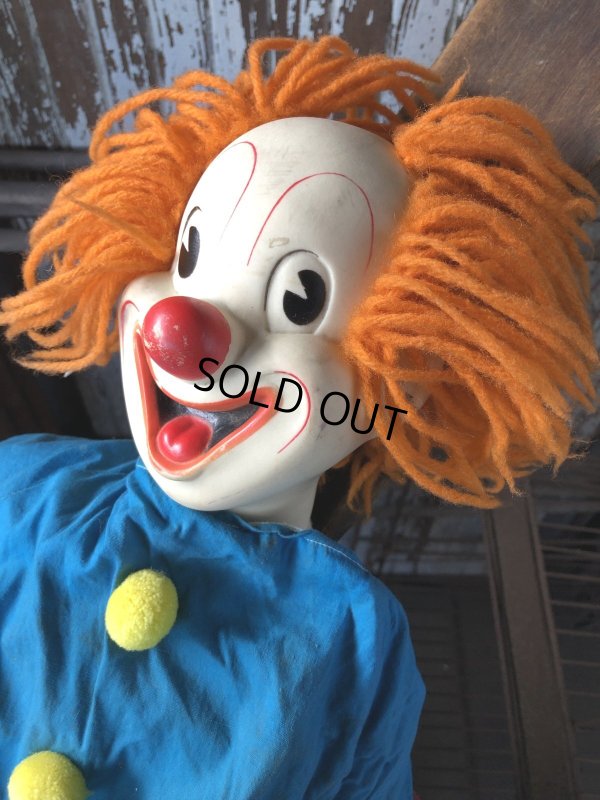 画像5: Vintage Knickerbocker Bozo the Clown Doll 75cm (A031)