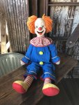 画像1: Vintage Bozo the Clown Doll 75cm (A030) (1)