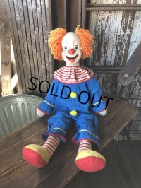 Vintage Bozo the Clown Doll 75cm (A030)