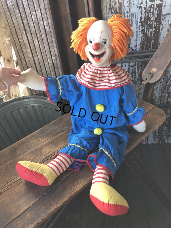画像12: Vintage Bozo the Clown Doll 75cm (A030)