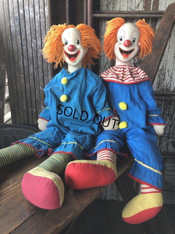 画像16: Vintage Bozo the Clown Doll 75cm (A030)