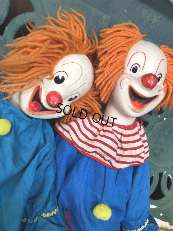 画像15: Vintage Knickerbocker Bozo the Clown Doll 75cm (A031)