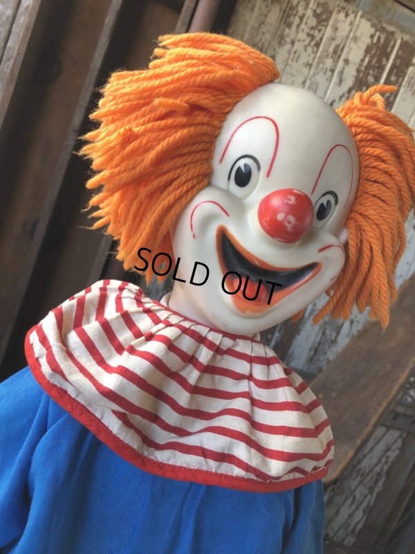 画像7: Vintage Bozo the Clown Doll 75cm (A030)