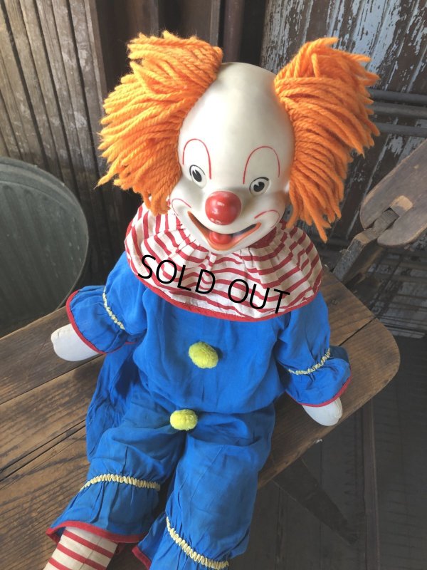 画像8: Vintage Bozo the Clown Doll 75cm (A030)