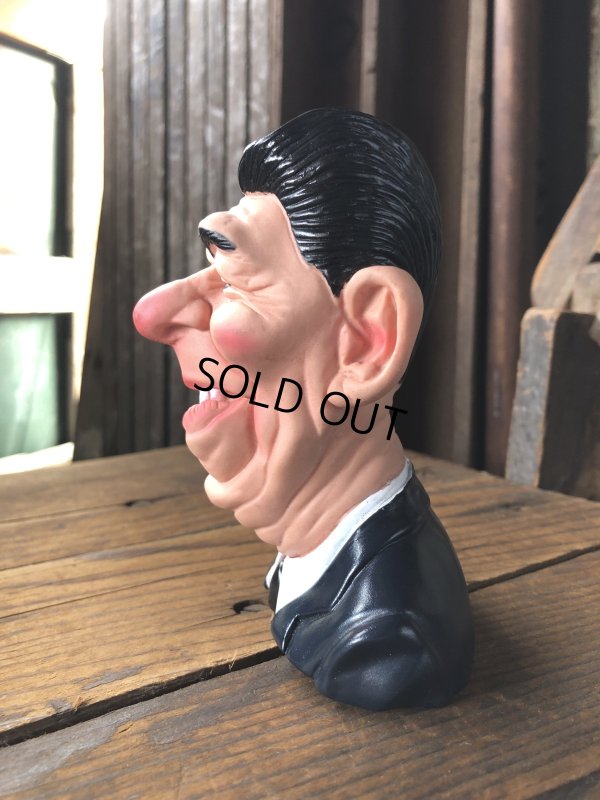 画像2: 80s Linden Group Ronald Reagan Spitting Image Squeaky Toy (A033) 