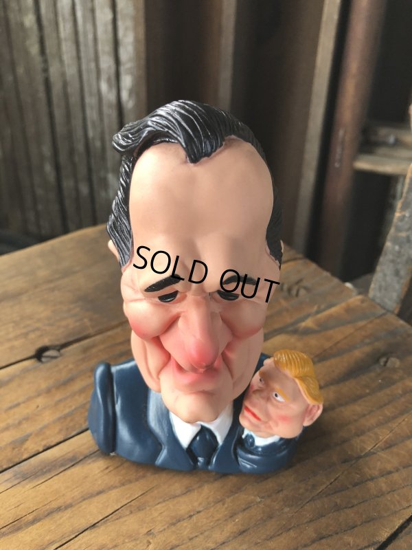 画像9: 80s Linden Group George Bush Spitting Image Squeaky Toy (A032) 