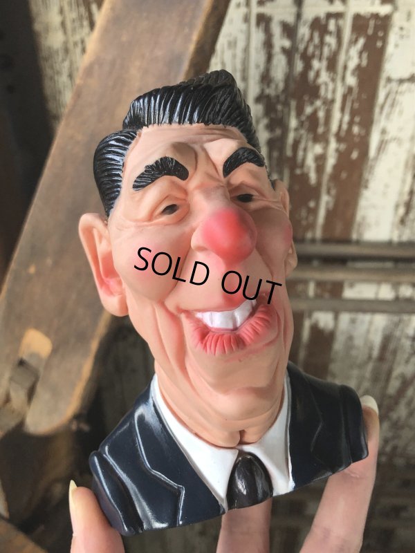 画像10: 80s Linden Group Ronald Reagan Spitting Image Squeaky Toy (A033) 