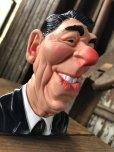 画像8: 80s Linden Group Ronald Reagan Spitting Image Squeaky Toy (A033)  (8)