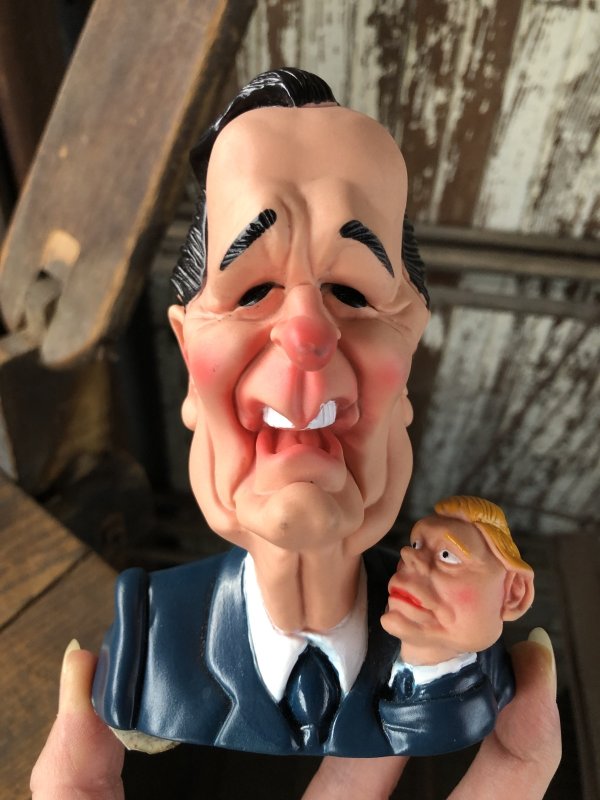 画像10: 80s Linden Group George Bush Spitting Image Squeaky Toy (A032)