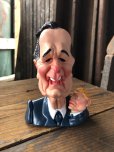 画像1: 80s Linden Group George Bush Spitting Image Squeaky Toy (A032)  (1)