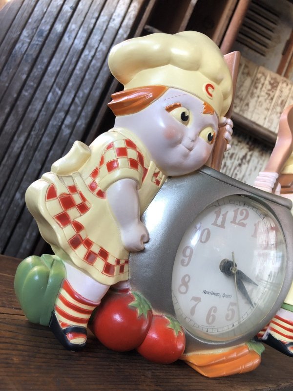 画像3: 90s CAMPBELL'S SOUP KIDS Kitchen Wall Clock Works (A037)