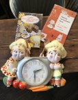 画像20: 90s CAMPBELL'S SOUP KIDS Kitchen Wall Clock Works (A037) (20)
