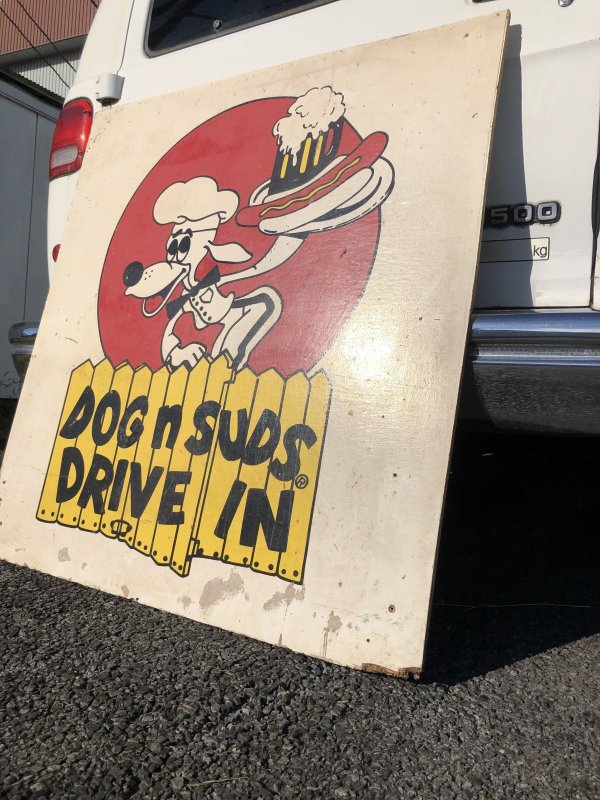 画像3: Vintage Advertising Dog n Suds Hot Dog and Root Beer Drive-in Store Display Sign RARE! HTF!! (A038)
