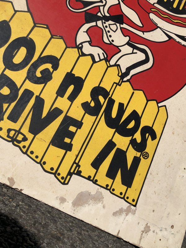 画像8: Vintage Advertising Dog n Suds Hot Dog and Root Beer Drive-in Store Display Sign RARE! HTF!! (A038)